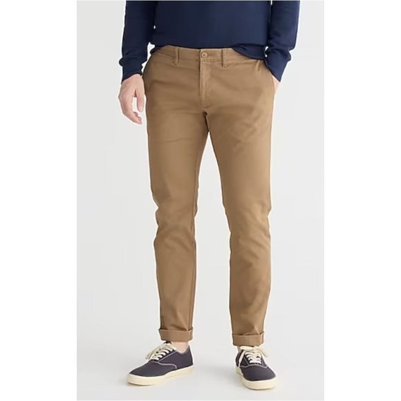 J. Crew Men's Tan Chinos - Picture 1 of 11